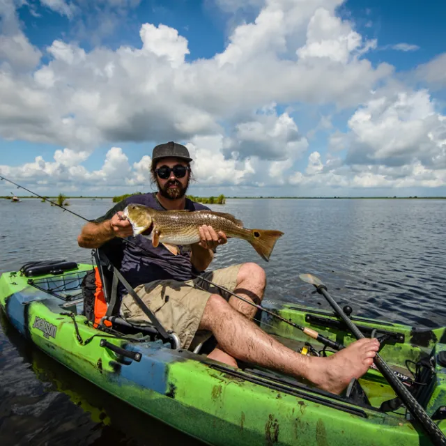 kayak fishing tour, kayak fishing Louisiana